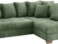 Mr. Couch Ecksofa Nikita II, L-Form, Wahlweise mit Bettfunktion, Bettkasten & RGB-LED-Beleuchtung