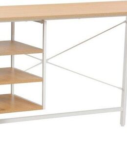 Home affaire Schreibtisch COWELL, Computertisch, 3 Ablagefächer, stabiles Metallgestell, Breite 120 cm