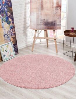 Sanat Hochflor-Teppich LOCA, rund, Höhe: 30 mm, Wohnzimmer, Langflor, Shaggy, Schlafzimmer