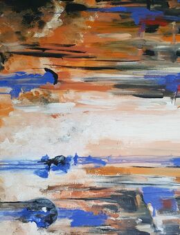 Surreale Abstrakt Acrylbild III - Heilbronn