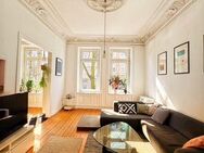 Reserviert! Leben in der Schanze! Große Traumwohnung mit Stuckdecken, Holzdielen und Ofen zu verkaufen. - Hamburg