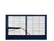 Savic Royal Suite 100, navy blau - Käfig-Erweiterung: L 99,8 x B 63,2 x H 61 cm