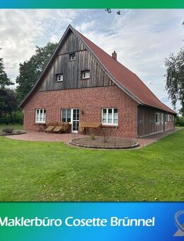 Traumhaftes saniertes Fachwerkhaus mit Garten und Doppelcarport in ländlicher Lage - Gehrde
