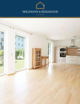 Einziehen, aufblühen, geniessen: Sonniges 2-Zimmer-Wohnglück im Grünen - Landshut