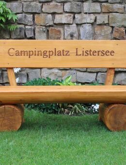 Gartenbank aus Lärche. Holzbank. Hochzeitsgeschenk. Sitzmöbel Krongartmöbel. - Steyerberg