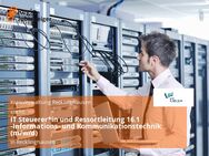 IT Steuerer*in und Ressortleitung 16.1 -Informations- und Kommunikationstechnik (m/w/d) - Recklinghausen