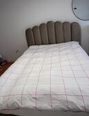 Polsterbett 140 x 200 mit Rollrost in 71691