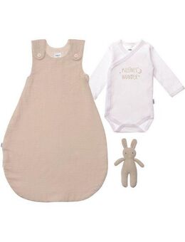 Liliput Erstausstattungspaket Kleines Wunder 3er-Pack mit hochwertigem Musselinschlafsack