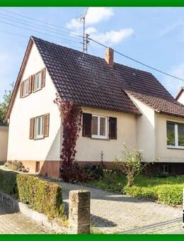 freistehendes Einfamilienhäusle auf Traumgrundstück in ruhiger Sackgasse - Maulbronn