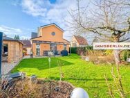 IMMOBERLIN.DE - Wohlfühllage: Exzellentes Einfamilienhaus mit großartigem Garten - Stahnsdorf