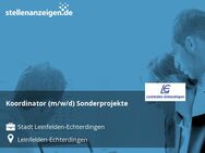 Koordinator (m/w/d) Sonderprojekte - Leinfelden-Echterdingen