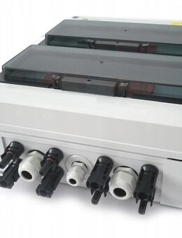 ANSCHLUSSKASTEN SOLAR PHOTOVOLTAIK SCHALTANLAGE PV AC DC 2 STRING MC4 - Wuppertal