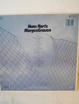 Hans Hartz-Morgen Grauen-Vinyl-LP,1984 - Linnich