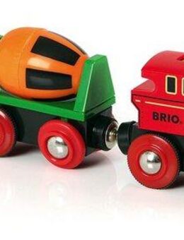 BRIO® Spielzeug-Eisenbahn BRIO® WORLD, Zug mit Batterielok, mit Lichtfunktion, Made in Europe
