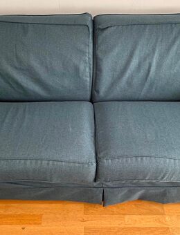 Schlafsofa zum Ausklappen – 2-Sitzer in Dunkelblau, bequem und praktisch - Berlin