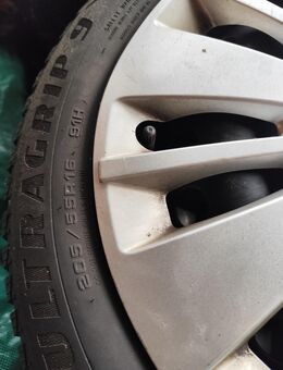 4 Winterreifen auf Stahl 205/55R16 91H Goodyear für den Ford Focus 2011 -2018 - Kiel