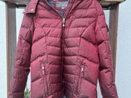 Daunenwinterjacke für Damen, bordeaux, Größe L - Königswinter