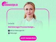 R&D Manager (w/m/d) Process Design - Melsungen