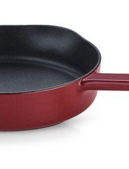 Fissler Bratpfanne Moments Collection Gusseisen, Pfanne, rund, Schüttrand mit Ausgießern, Gusseisen (1-tlg), Aroma-Bratfläche mit natürlichem Antihafteffekt