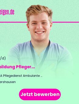 Ausbildung Pfleger (m/w/d) - Allershausen