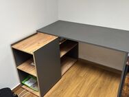 Schreibtisch + Aktenschrank - Halle (Saale)