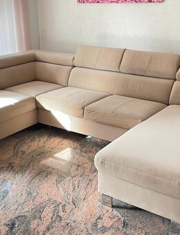 Sofa Couch ausziehbar mit Bettkasten und verstellbarer Kopfstütze - Wendlingen (Neckar) Zentrum