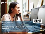Vertriebsleitung / Head of Sales (m/w/d) in Vollzeit - Heitersheim