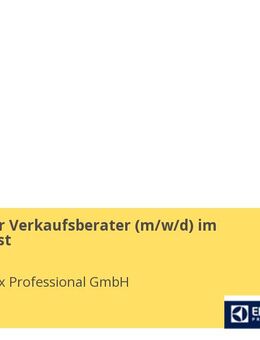 Technischer Verkaufsberater (m/w/d) im Außendienst - Berlin