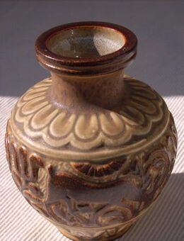 Vase Michael Andersen Design Marianne Starck Bornholm Keramik Studiokeramik braun 39,- - Flensburg
