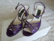 Designer Sandaletten Pumps Riemchen Sandalette Schuh High Heels original 70er Jahre vintage - Aachen