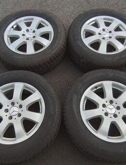 4 Original Mercedes ML 164 Alufelgen W 235 65 17 Winterreifen 1F - Sprendlingen