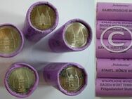 Holstentor 2006 BRD Rollensatz 5 Rollen 2 Euro ADFGJ sehr RAR, TOP - Kaufbeuren