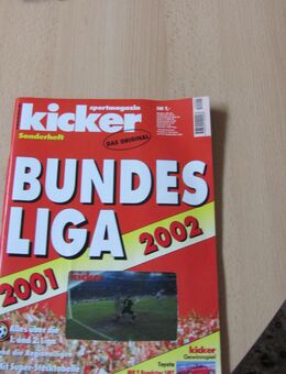 Sportmagazin Kicker 2001/2002 - Lehrte