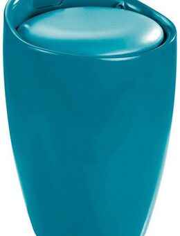WENKO Badhocker Candy, herausnehmbarer Wäschesack 20l