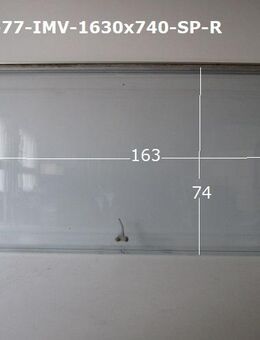 Adria Wohnwagen Fenster gebr. ca 163 x 74 Sonderpreis IMV-R1 D444 (Riss) - Schotten Zentrum