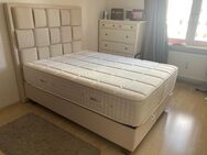 Elite Living® Boxspring Bett Stauraum 140 cm x 200 cm (Neuwertig) - München