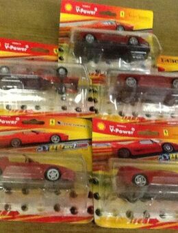 Ferrari Modellautos-5 St.-Shell-V-Power-2006-1:36- - Mahlberg