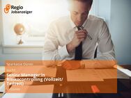 Senior Manager:in Risikocontrolling (Vollzeit/ Teilzeit) - Düren