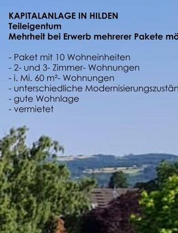 Kapitalanlage: 10-er Paket ETW in Hilden - Hilden