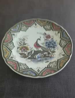 Villeroy & Boch "kleiner Wandteller "Paon" HANDGEMALT. TOP. - Völklingen Zentrum