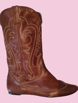 NEU!Firetrap Cowboy Lederstiefel Damen Gr. 38 - Western Boots aus Zie - München Thalkirchen-Obersendling