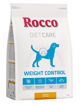 Rocco Diet Care 1 kg Trockenfutter zum Probierpreis! - Weight Control Huhn