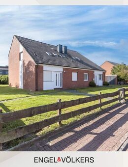 Erstwohnsitz am Dünenrand: 2 Zimmer EG-Wohnung mit Terrasse und Stellplatz! - Borkum