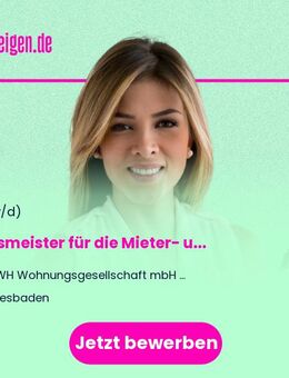 Hausmeister (m/w/d) für die Mieter- und Objektbetreuung - Wiesbaden