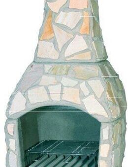 WELLFIRE Grillkamin Landau, BxTxH: 80x77x202 cm