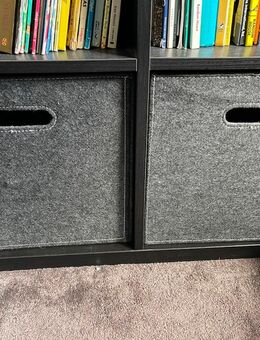 IKEA BLÄDDRA Aufbewahrung Box Grau 33x38x33 Cm (4 Stk) - Gladenbach