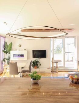 Bezugsfrei! Inklusive Bergpanorama: 5-Zi.-Wohnung in Putzbrunn mit 3 Dachterrassen (Südausrichtung)! - Putzbrunn