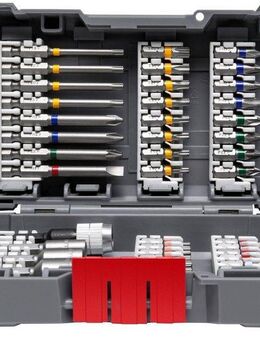 Bosch Professional Bit-Set Pick&Click, 45-teilig, mit Schrauber-Griff