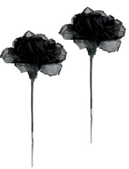 Kunstblume Amaryllis 2er Set, I.GE.A., Höhe 60 cm, 60cm Blumen Zweig Dekozweig Weihnachtsdeko Weihnachtsblume Deko