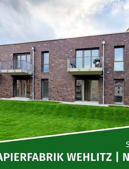 ERSTBEZUG NEUBAU in der Papierfabrik | Moderner Wohntraum mit Ost-Terrasse + Garten, AR, Stellplatz - Schkeuditz